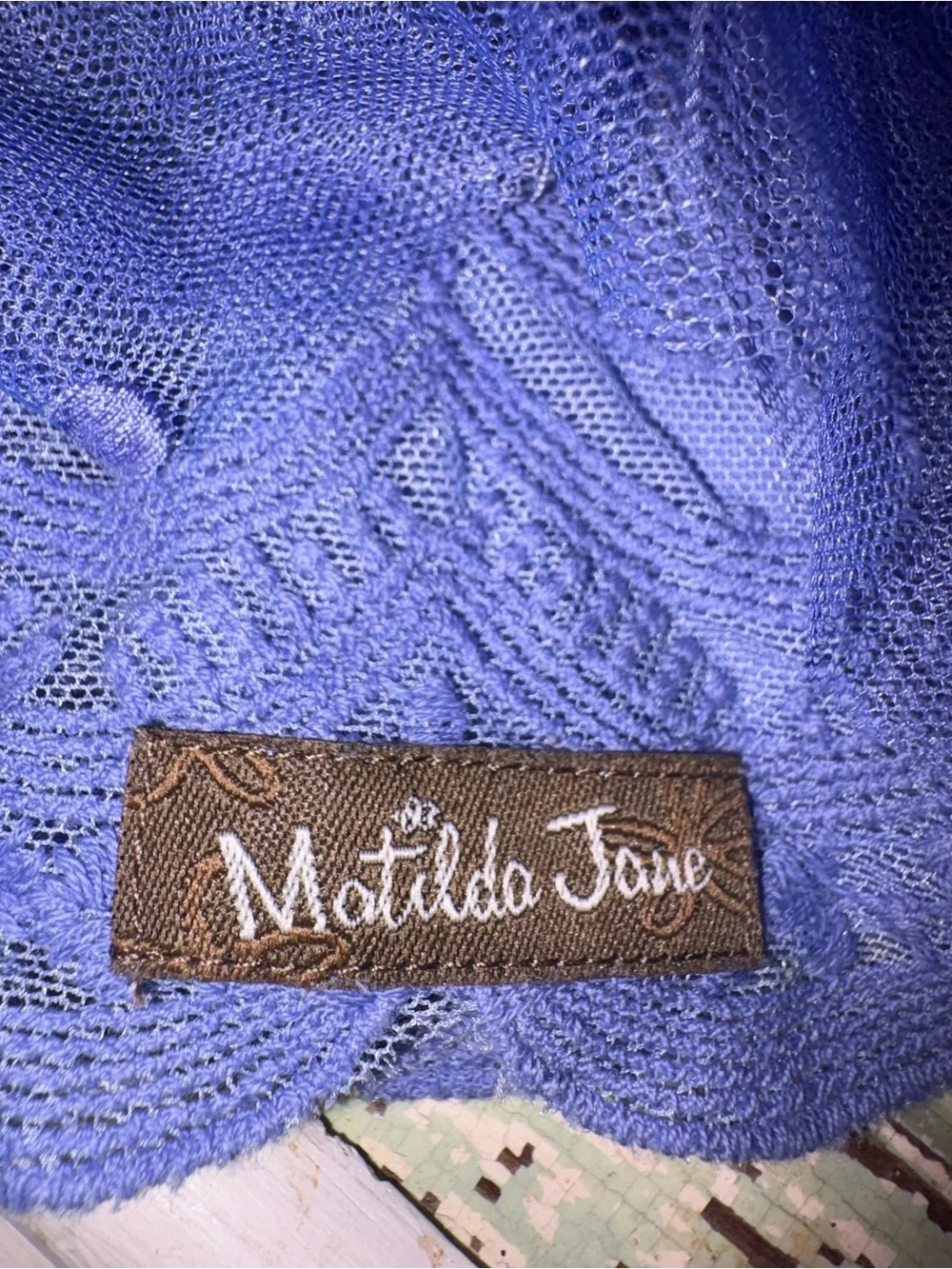 Matilda Jane Periwinkle Gathered Waist Skirt